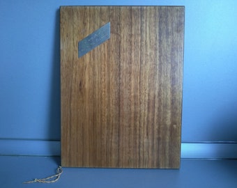 Vintage wooden  Portfolio - Wooden portfolio - Genuine wooden folder - Luxury Retro File - Business Portfolio