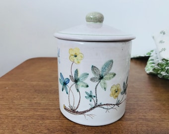 Vintage Meister pottery sugar bowl