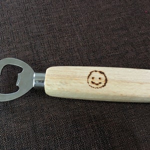 NIE BENUTZT - Vintage Flaschenöffner aus Holz - Vintage Flaschenöffner - Bieröffner - Handgemachter Flaschenöffner