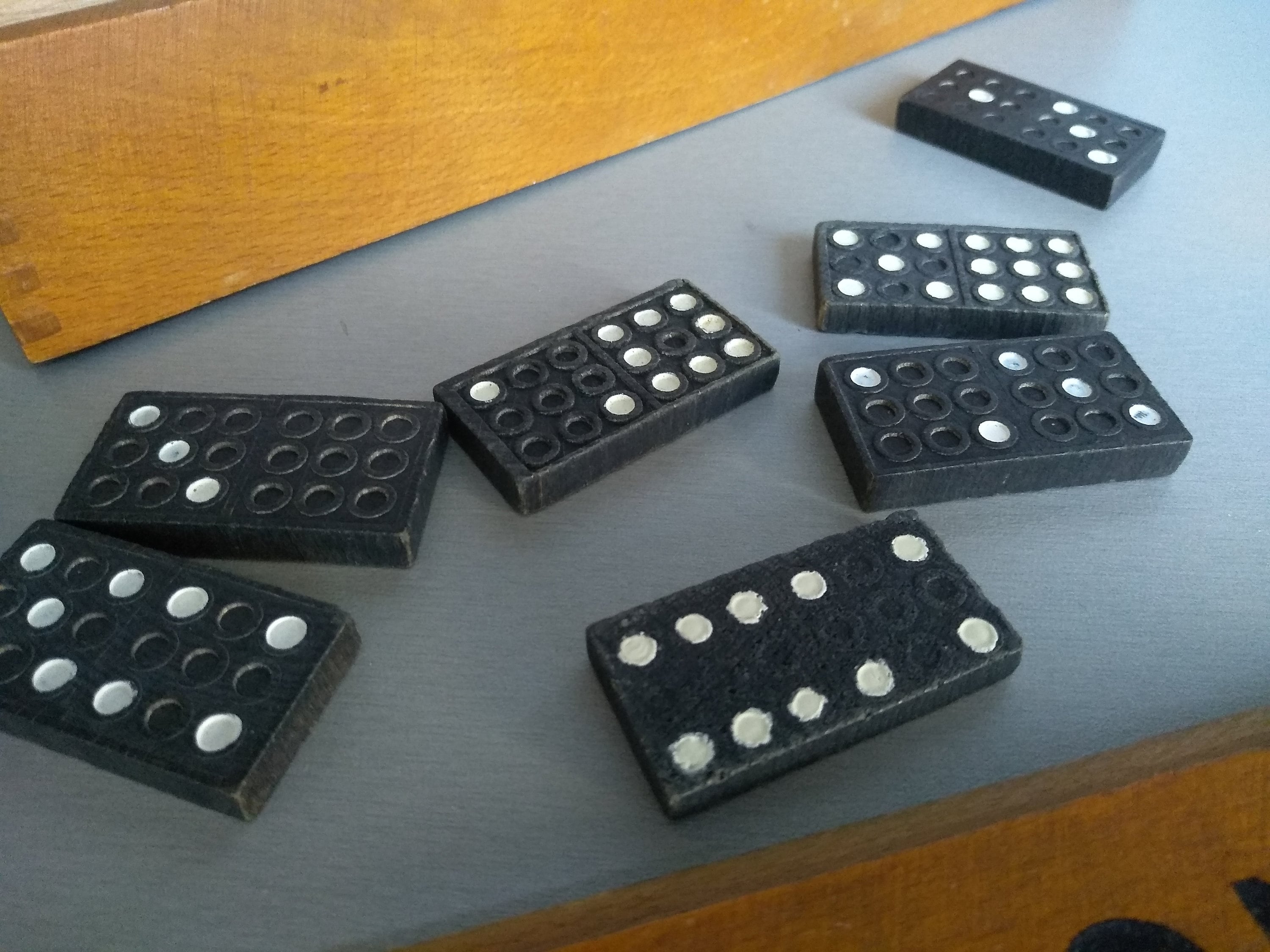Vintage Dominoes Domino Game Dominoes Vintage game | Etsy