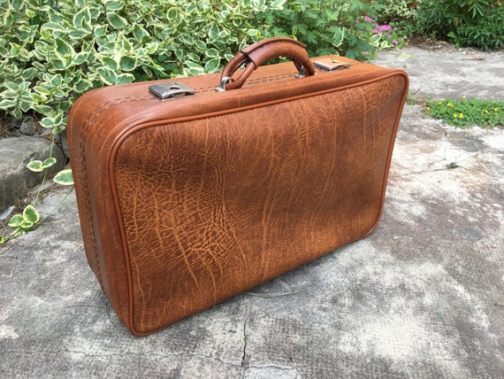 Antique suitcase - Vintage suitcase - Vintage Lugg