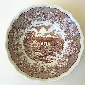 Vintage SWISS LANDSCAPE bowl - Plate of Swiss Landscape