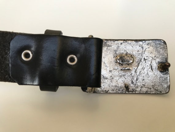 DYRBERG KERN genuine leather belt - Genuine leath… - image 10