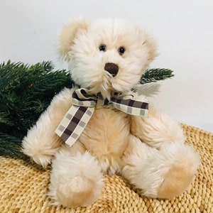 Vintage Plush KIPLING RUSS BEAR - Russ Kipling the Tan Teddy Bear - Vintage Russ Kipling bear