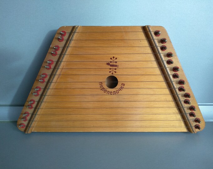 Vintage Zither Kinder Zither Old Zither HAND PANTED Guitar vintage