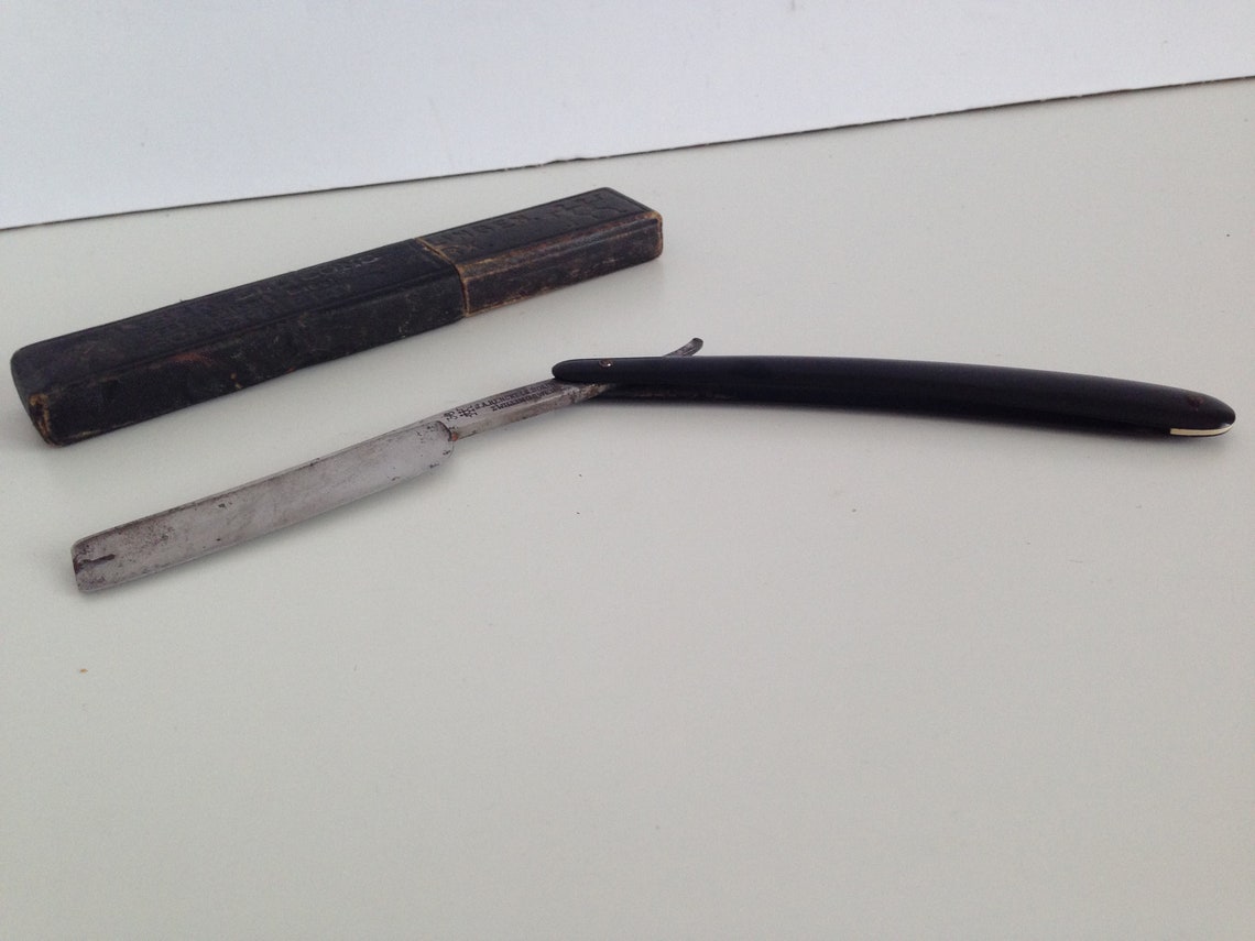 Razor Solingen -razor Solingen ZWILLING Swerk - Antique Straight Razor ...