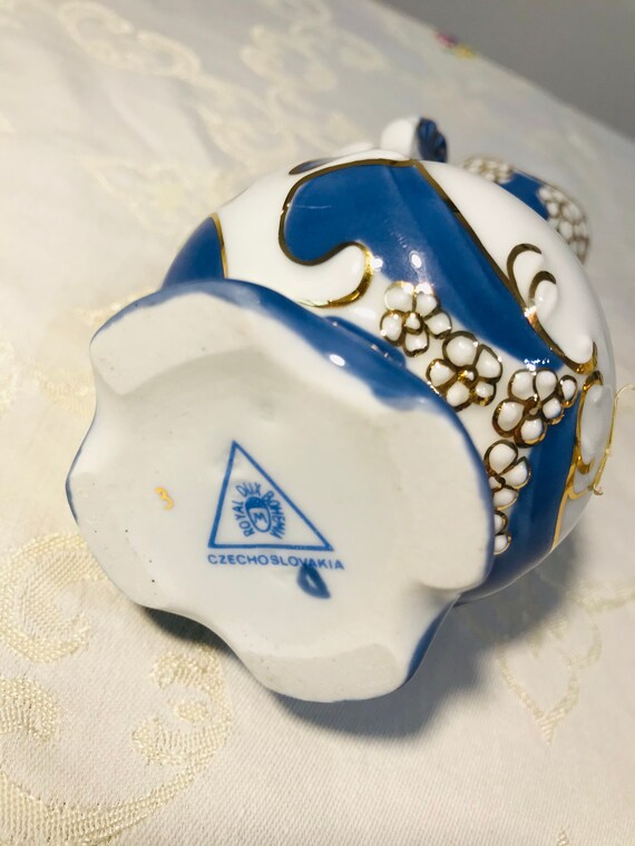 Vintage Royal Dux Bohemia Czechoslovakia Vase - Royal Dux Bohemia