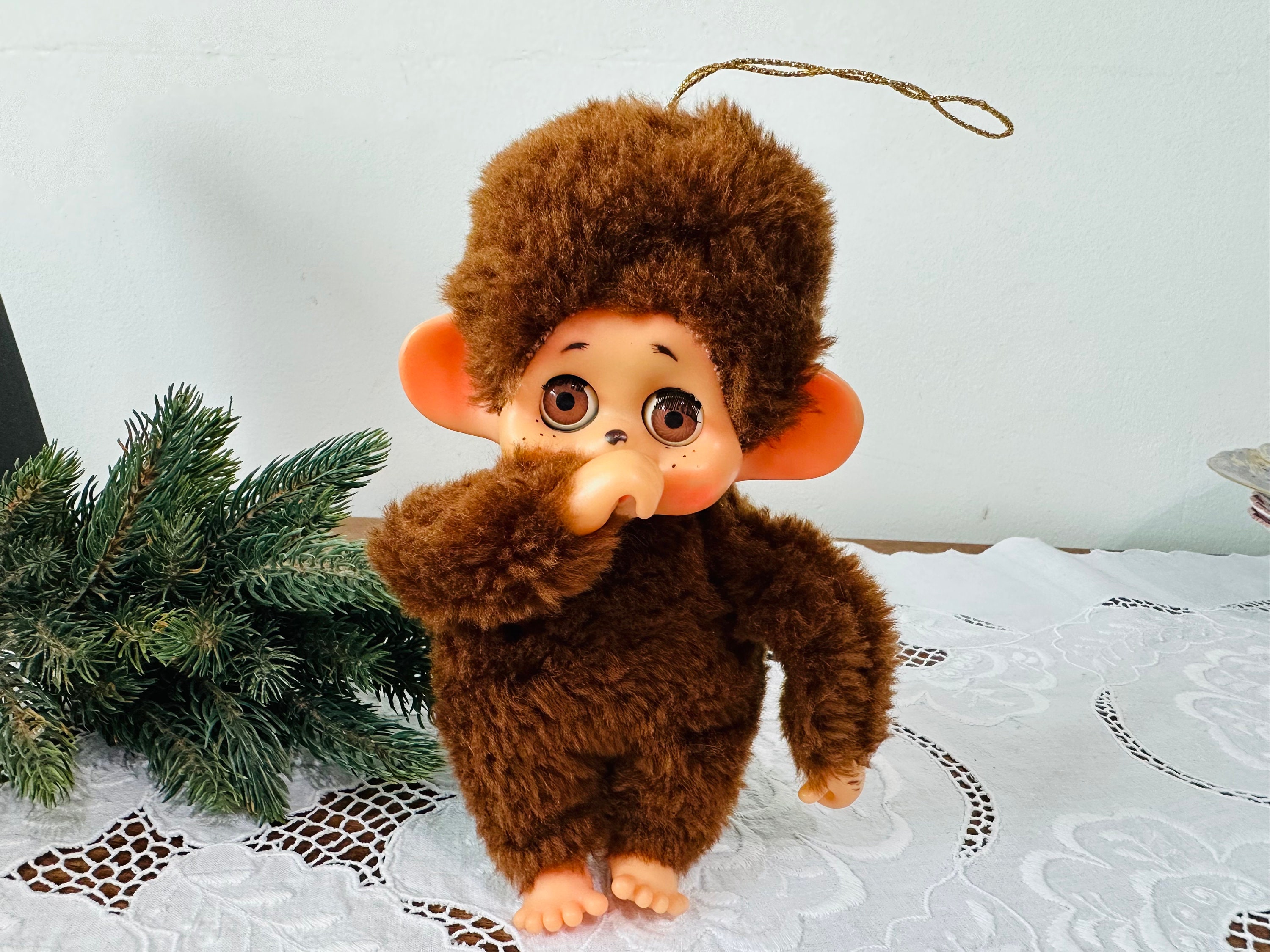 Snow Man - monchi Amazon.com: Bandai Monchhichi Iconic 80s Plush Down Jacket