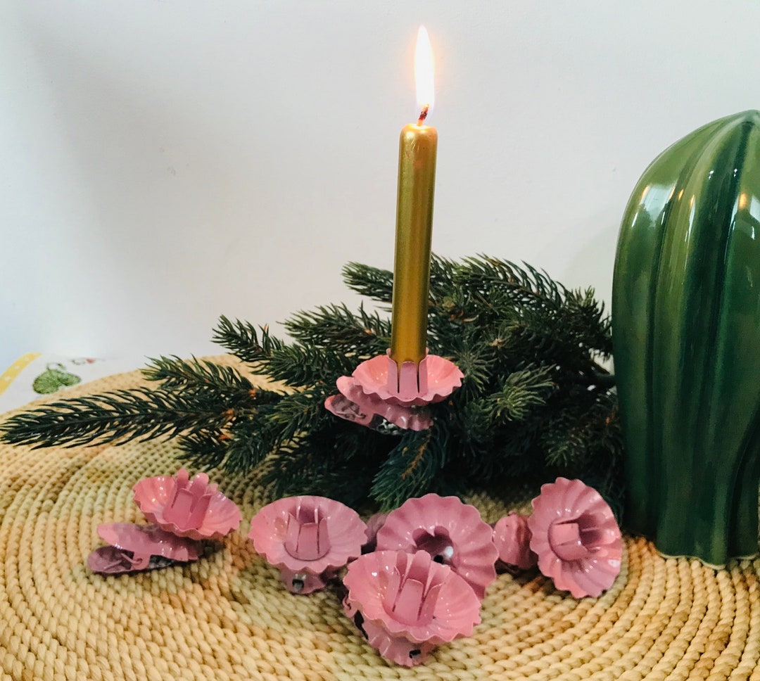 Vintage Christmas Tree Candle Clips 