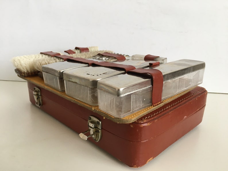 Vintage Shaving Vintage Shaving Kit Shaving Set Travel Etsy