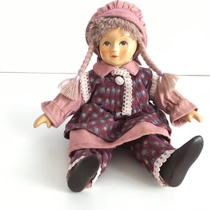 Vintage Keramik Puppe - Erwachsene Sammlerpuppen