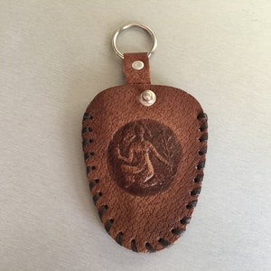 Echtleder Schlüsseletui - Vintage Leder Schlüsseletui - Schlüsselmäppchen - Echtleder Schlüsselanhänger - Schlüsselanhänger - Leder Schlüsselhalter