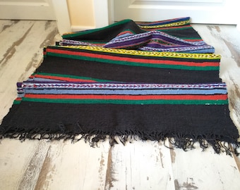 NEVER USED - Bulgarian rug - Traditional Bulgarian folk art - Vintage Bulgarian Handmade Woven - Home Decor - Hand-woven rug - Farmhouse
