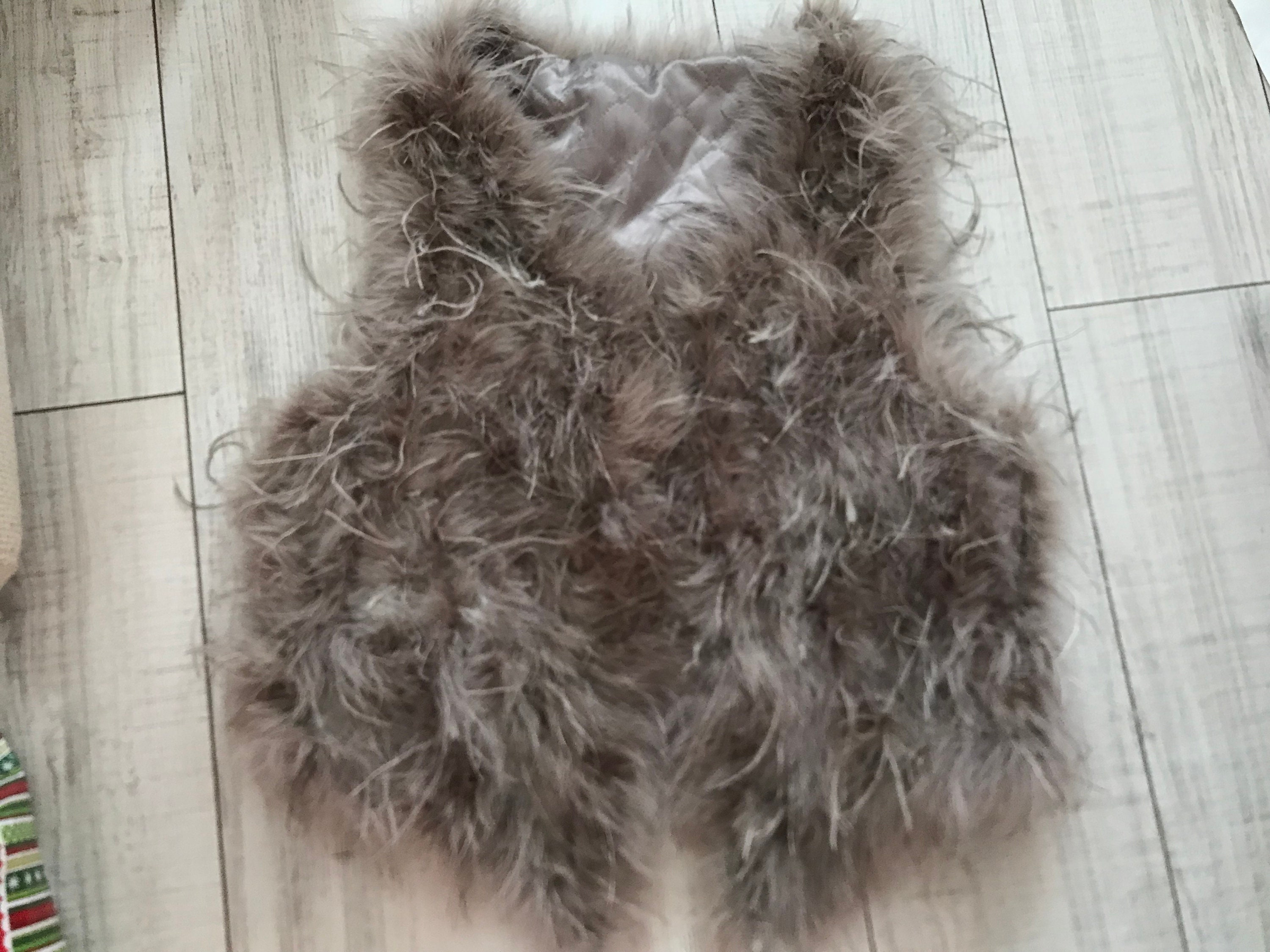 Haute hoodie rabbit fur vest – amandacarverdesigns