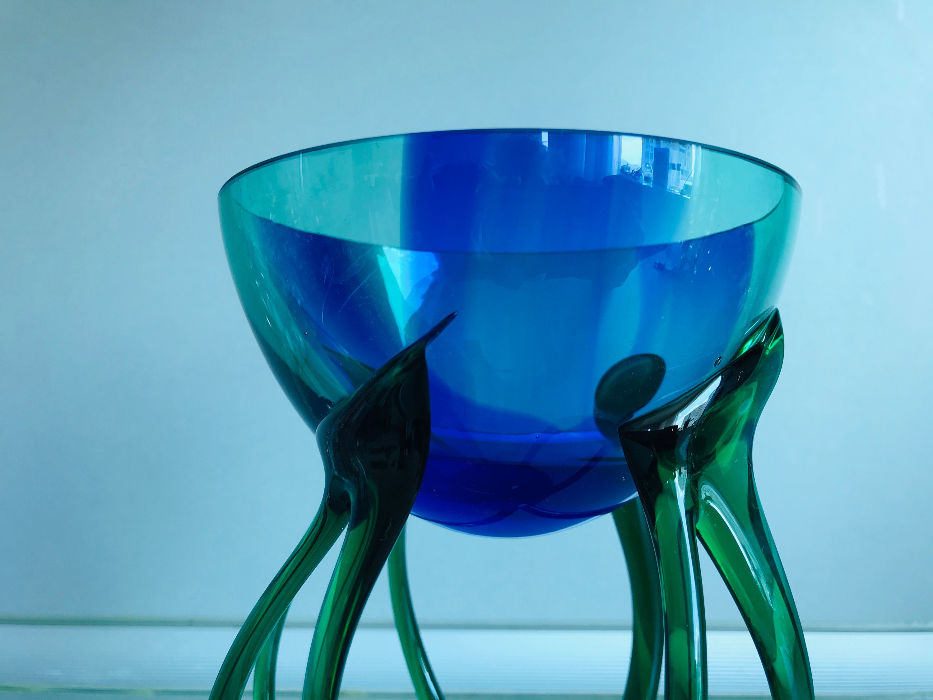 Jozefina Krosno Poland Glass Cup - Jozefina Krosno Candy Dish - Etsy