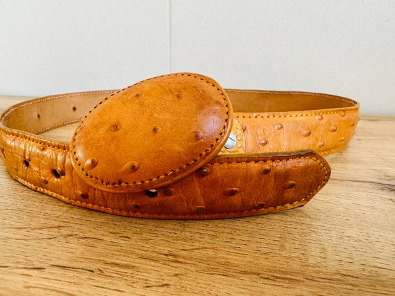 Ostrich belt