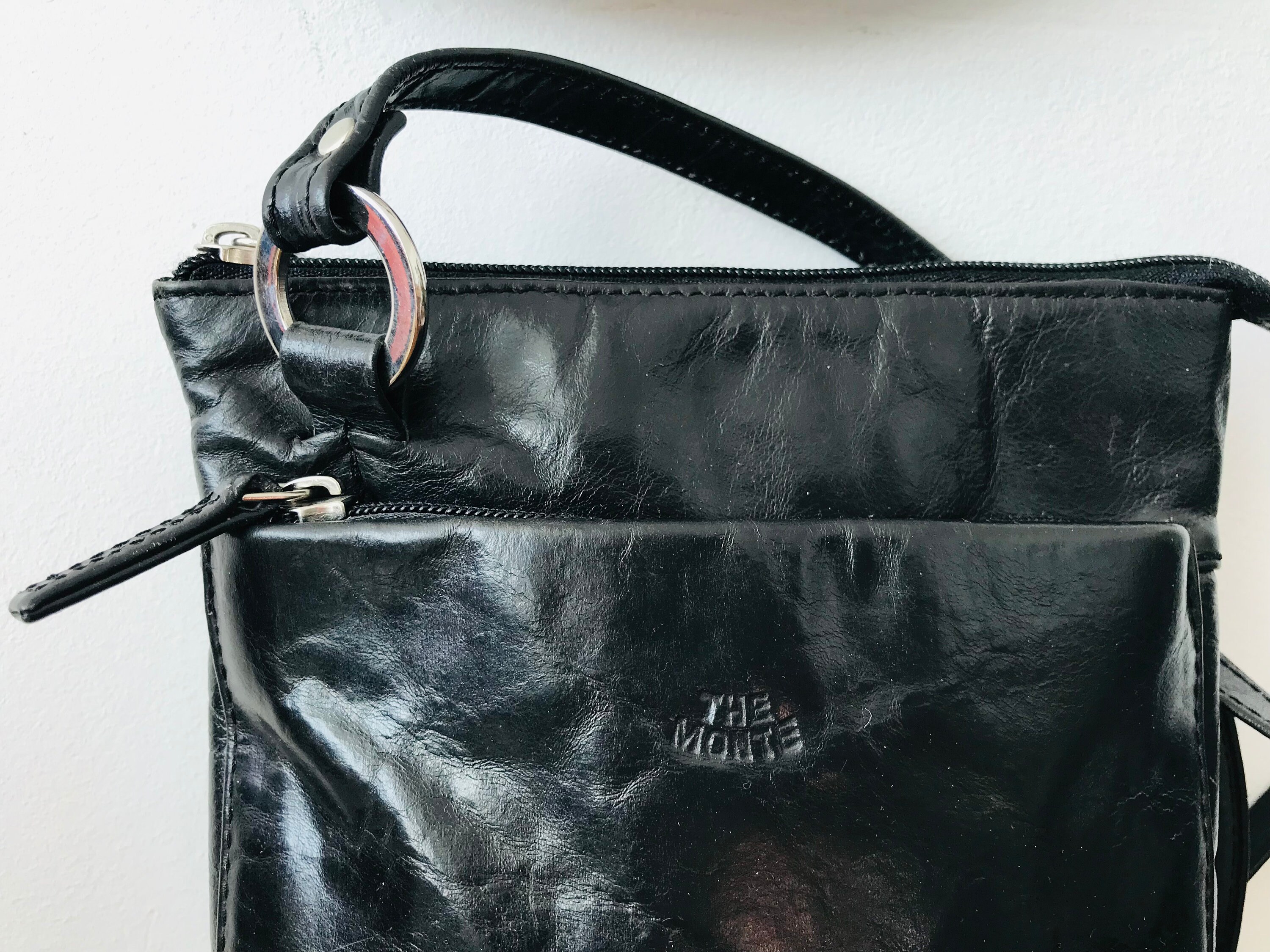 Mon Trésor leather crossbody bag