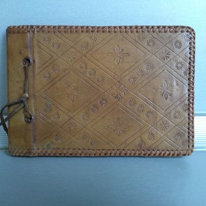 Libreta de cuero genuino - Portafolio de cuero genuino - Portafolio de cuero vintage - Portadocumentos - Carpeta de cuero - Portafolio de negocios