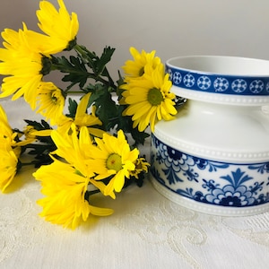 Vintage LICHTE Echt Kobalt vase