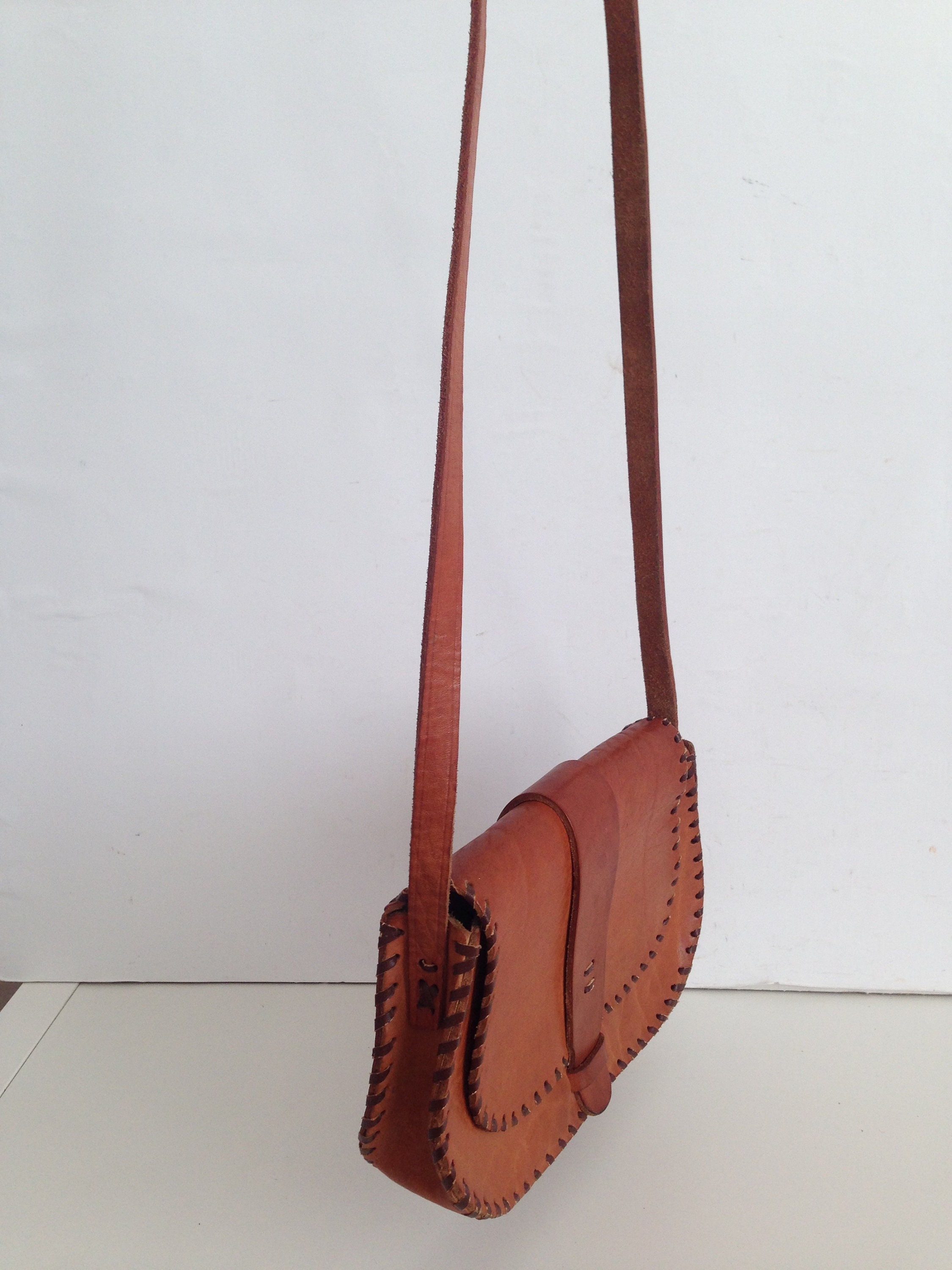 Ashwood Brown Croc Embossed Leather Tote Shoulder Bag Genuine -  Finland