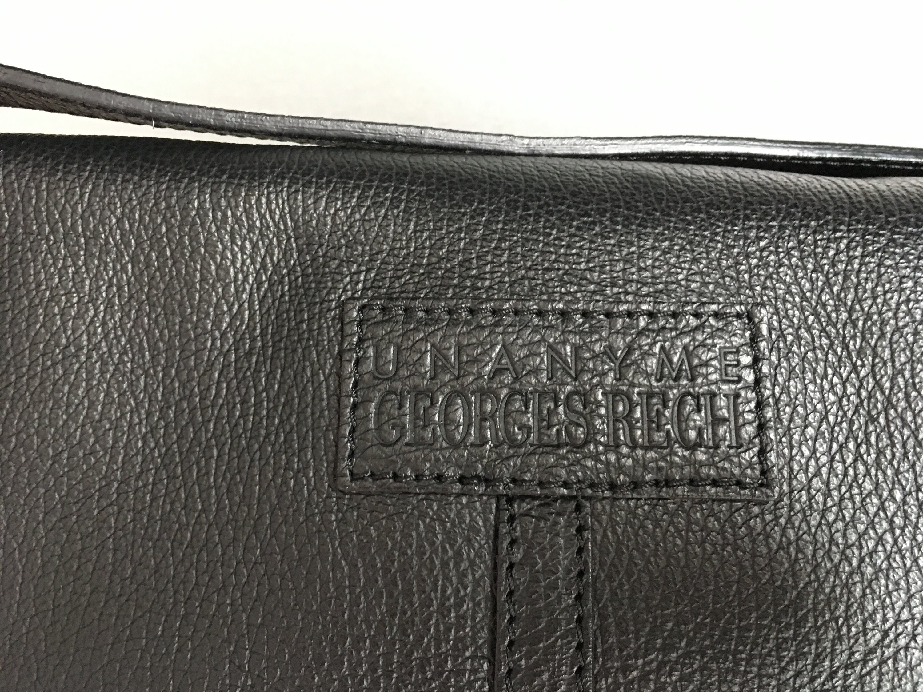 Unanyme De Georges Rech Genuine Leather Bag - Italian Unanyme De Georges Rech Genuine Leather Bag - Italian