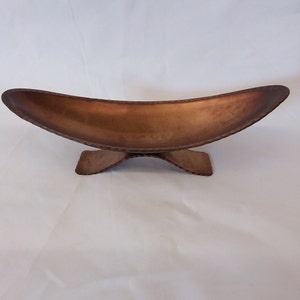 Vintage Copper Oppenheim Handmade in Israel Dish