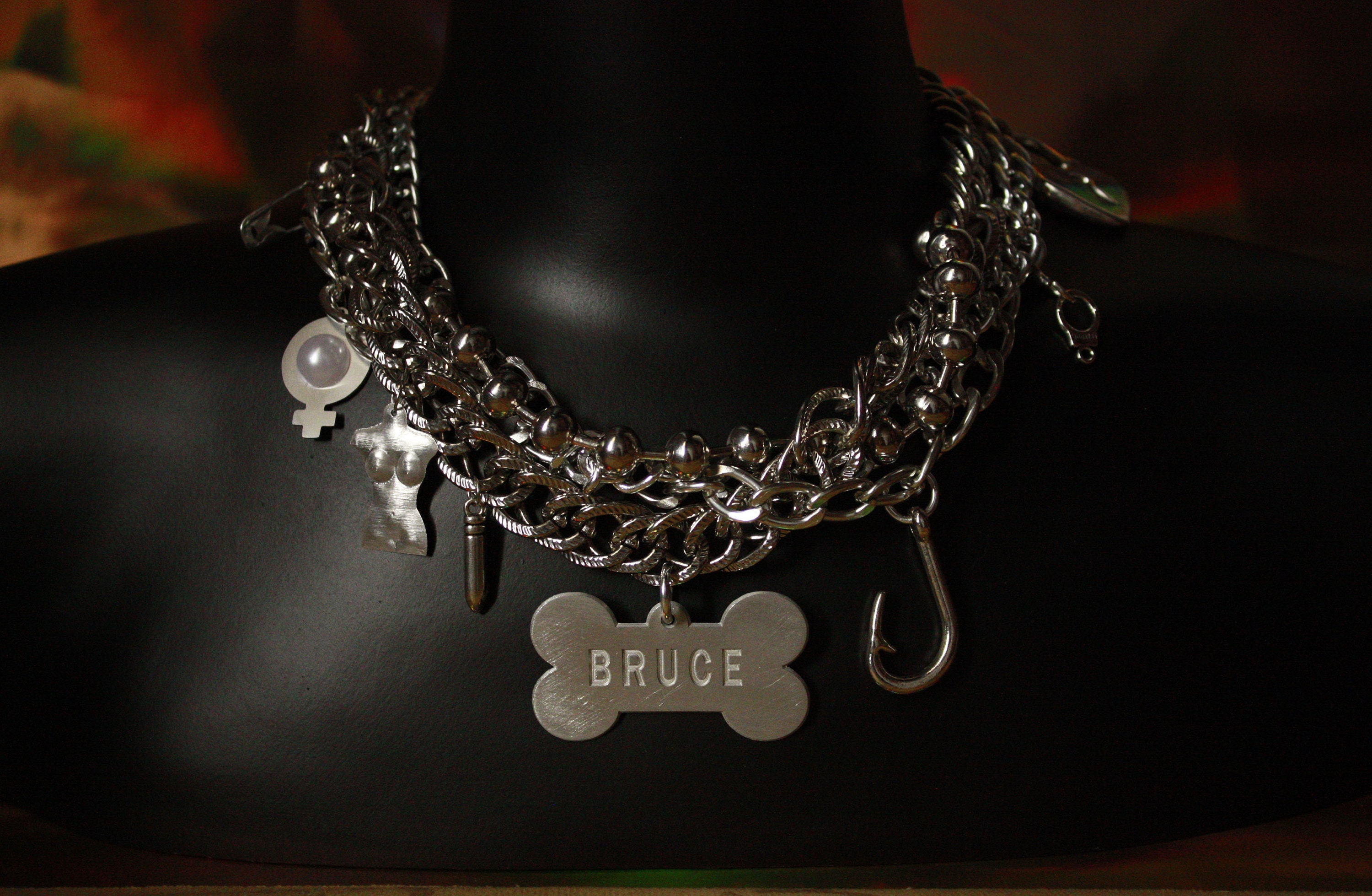 Collar inspirado en Harley Quinn Birds of Prey Cosplay