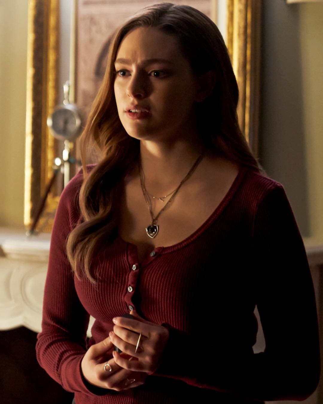 Hope Mikaelson Legacies Necklace Custom Initial Necklace Etsy