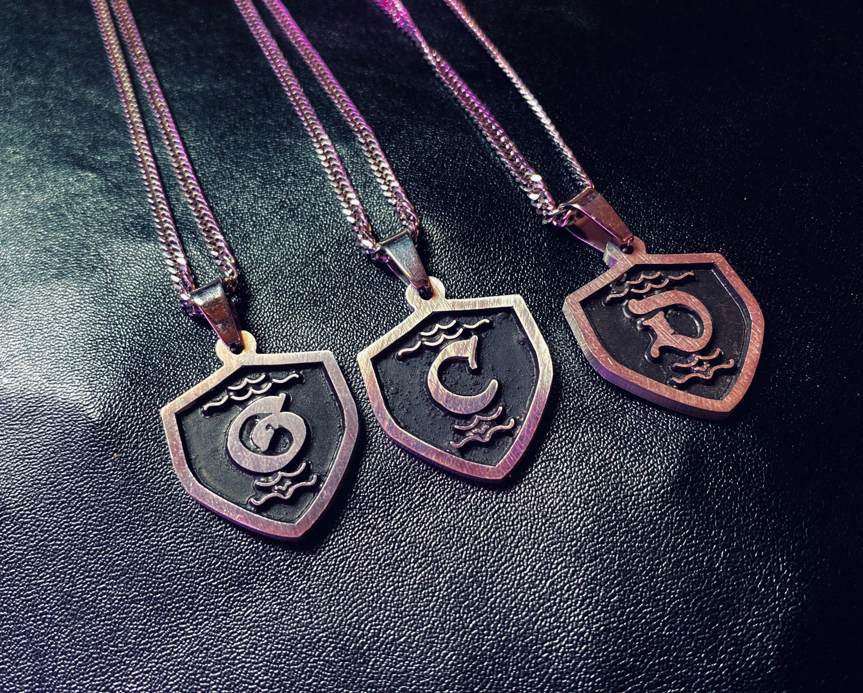 Hope Mikaelson Legacies Necklace Custom Initial Necklace Etsy