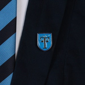 Heartstopper- Truham Grammar School inspirado pin de solapa de esmalte duro- Cosplay