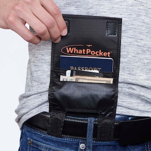 Cartera de viaje híbrida - Cinturón portamonedas: Cartera de aventura WhatPocket