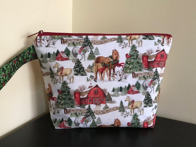 Christmas Forest Project Bag