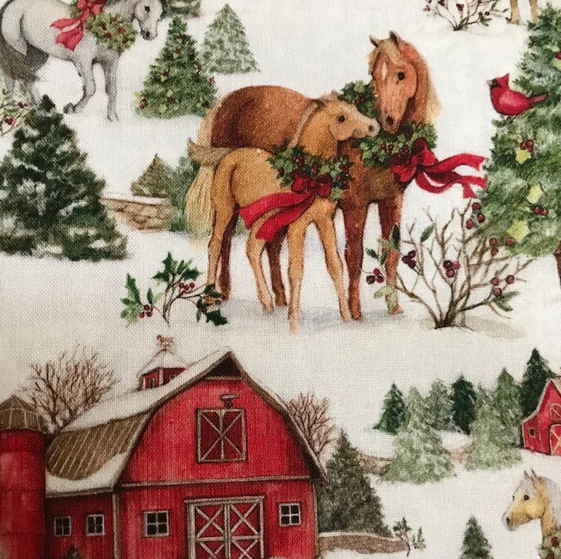 Christmas Forest Project Bag