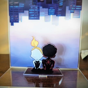 Spider-Verse Acrylic Display