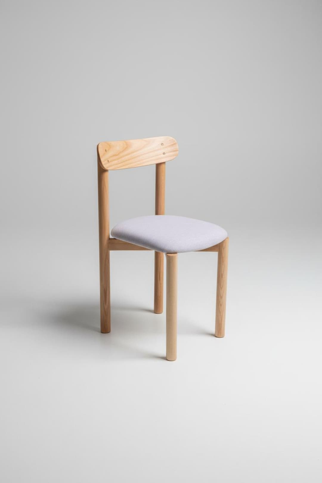 Handcrafted Solid Ash Wood Dining Chair - Mid-century Modern Kitchen ...