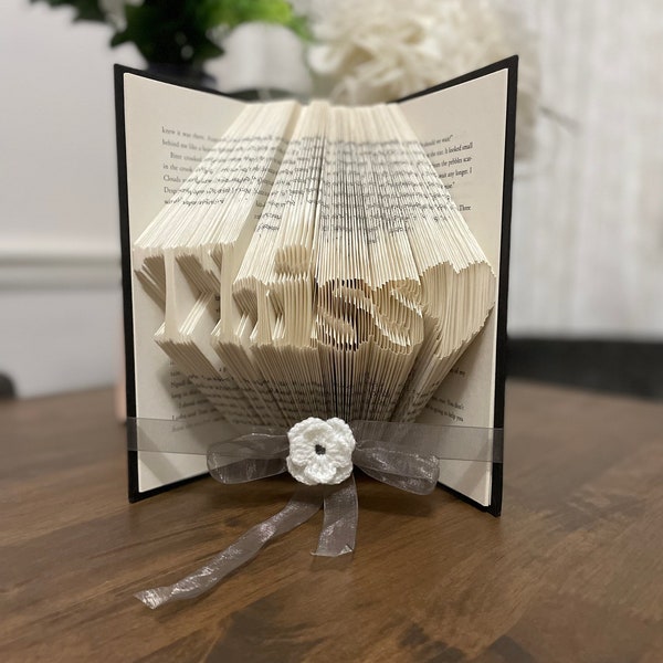 Book Folding Wedding Etsy