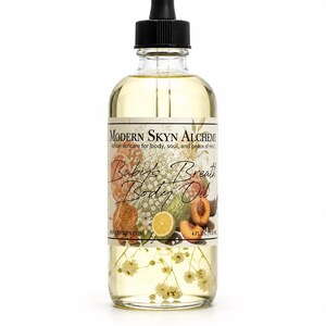 Baby's Breath Body Oil | Floral Body Oil | Body & Hair Oil | Dry Skin Oil | Jasmine Bergamot Body Oil image 2