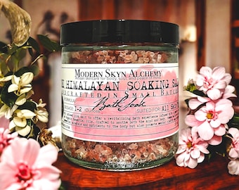Pink Himalayan Soaking Salts