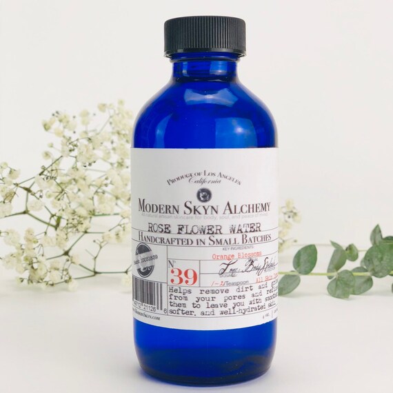 Eaux De Fleur De Rose Par Moderne Skyn Alchimie Toner Fleur Deau Hydrolat Bio Peau Soin