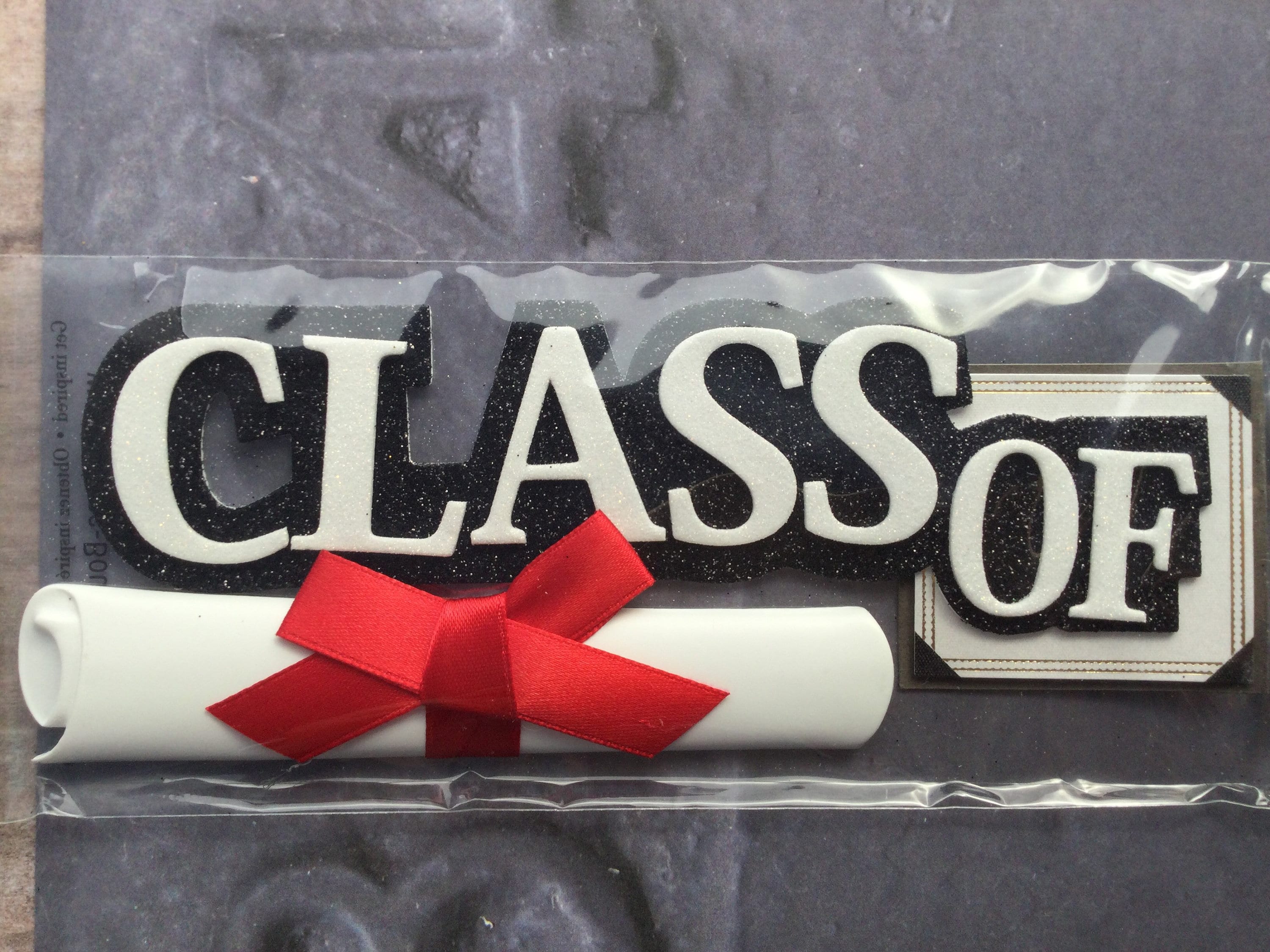 Graduation Sticker Class of 2015 Graduation Scrapbook Etsy