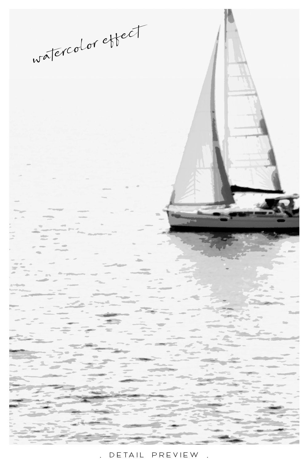 Sailing Art Nautical Wall Art Minimalist Home Decor | Etsy