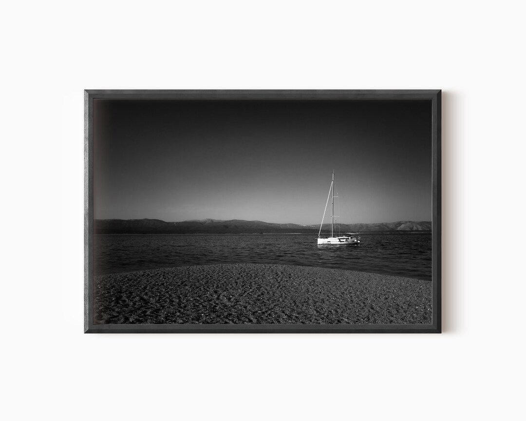 Sailboat Photography | Digital Nautical Wall Art | Printable Summer Art ...