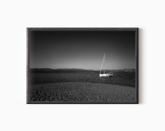 Sailboat Photography | Digital Nautical Wall Art | Printable Summer Art | Instant Download   #0756