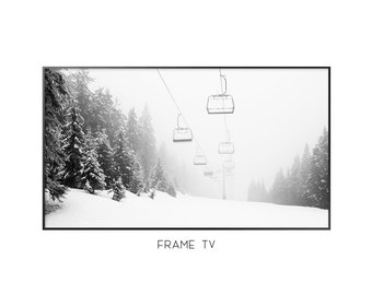 Ski Frame Tv Art | Digital Art For Tv   #0528tv
