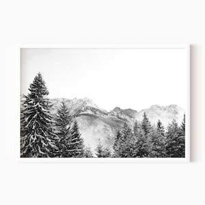 Woodland Print | Digital Forest Photography | Printable Mountain Wall Art | Instant Download     #0147