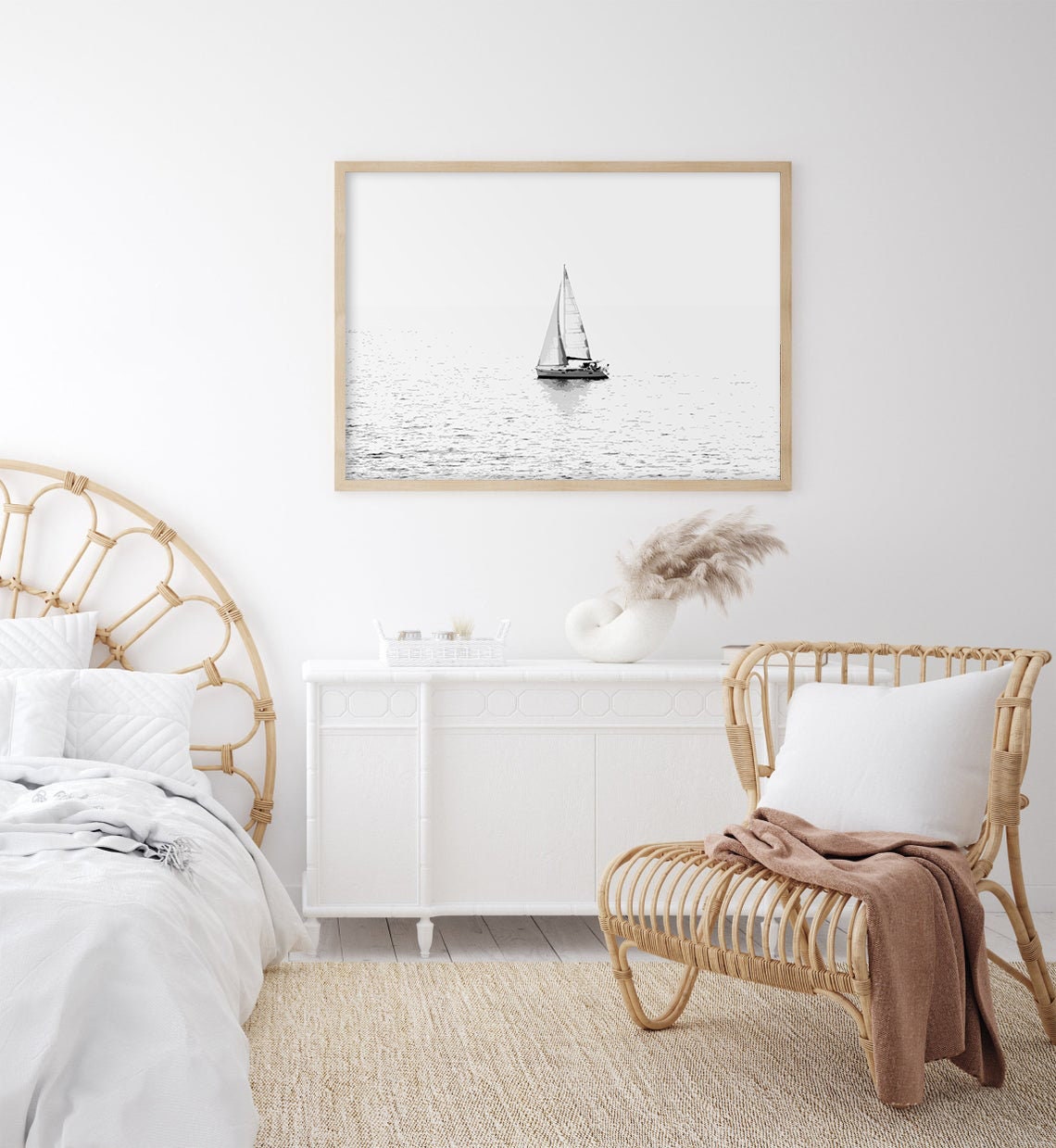 Sailing Art Nautical Wall Art Minimalist Home Decor - Etsy