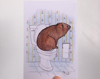 Hyrax Poops (art prints)