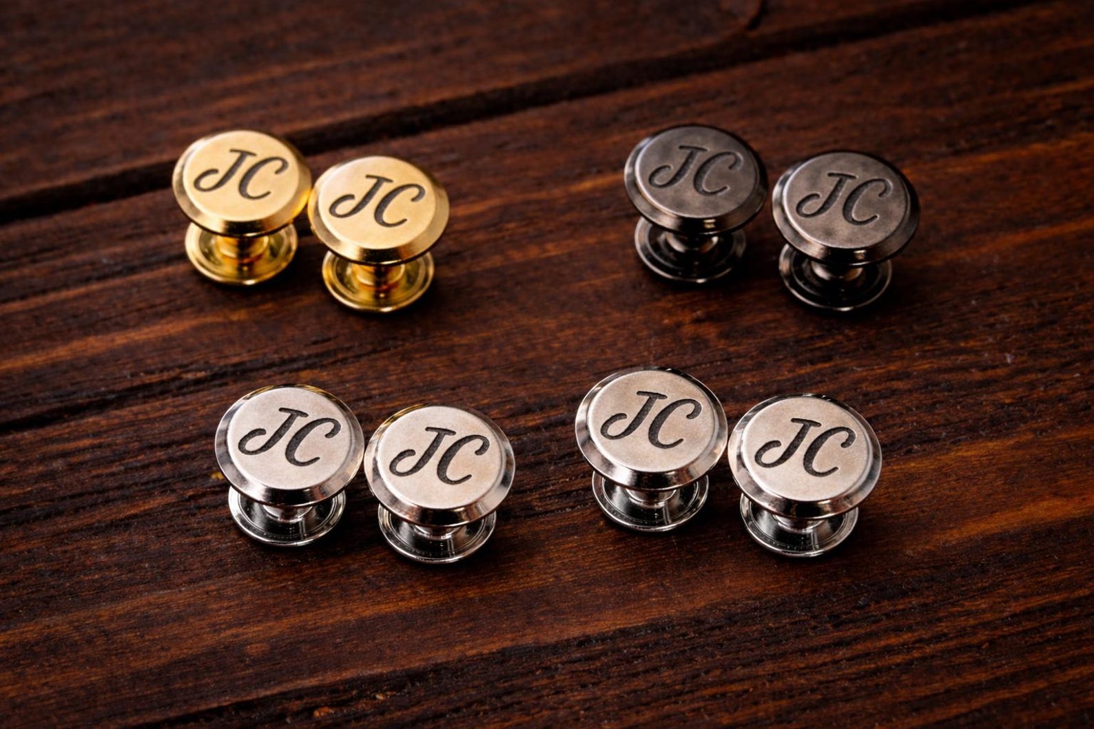 Custom Engraved Chicago Screws, Personalized Leather Rivets, Logo ...
