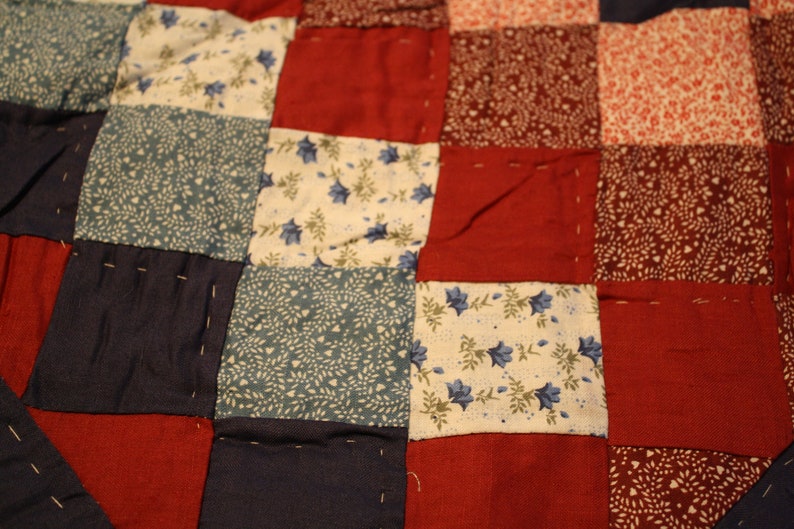 Couette Vintage Trip Around The World - Dimensions 56 X 54 Pouces, Piquée à La Machine, Faite Main, Neuve