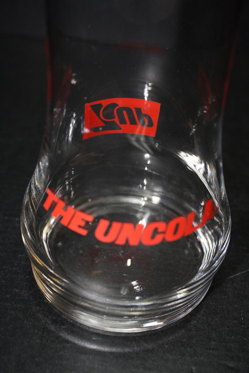 Libbey 7-UP /'The Uncola/' Upside Down Glass